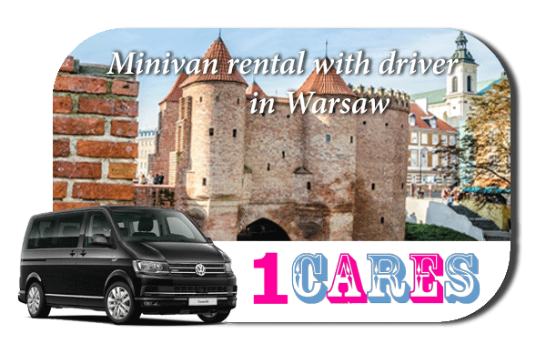 Rent a minivan with driver in Warsaw