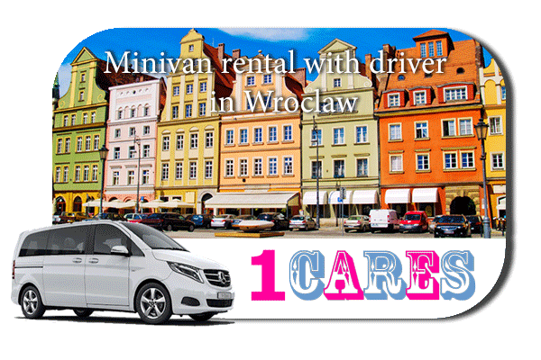 Rent a minivan with driver in Wroclaw