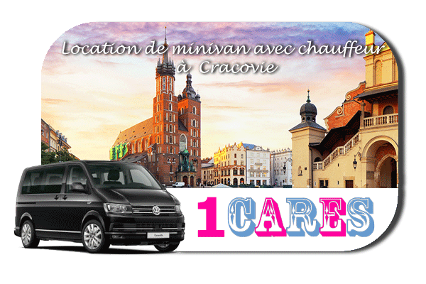 Location de minivan avec chauffeur à Cracovie