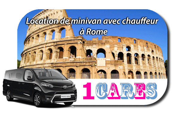 Louer un minivan avec chauffeur à Rome