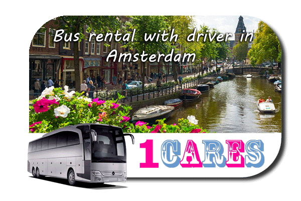 Rent a bus in Amsterdam