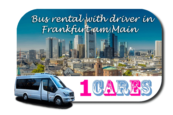Hire a coach with driver in Frankfurt