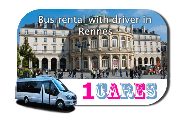 Hire a bus in Rennes