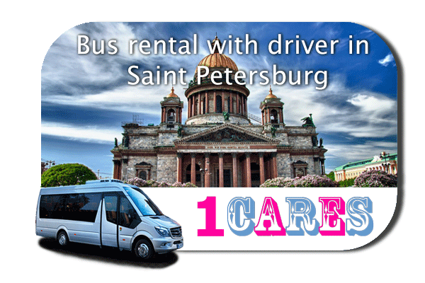 Hire a coach with driver in Saint Petersburg