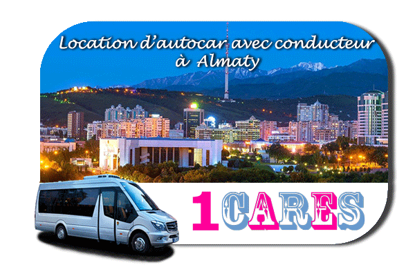 Location d'autobus avec chauffeur à Almaty