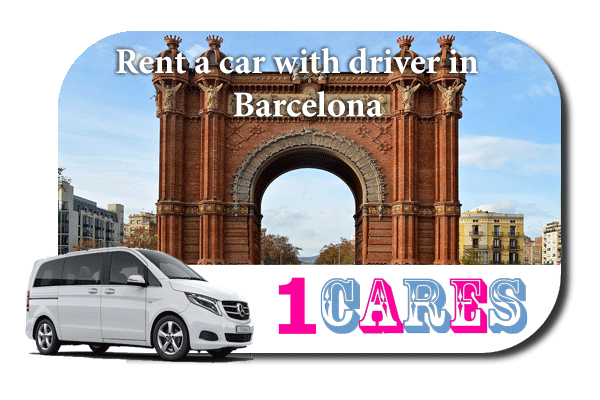 Hire a car with driver in Barcelona