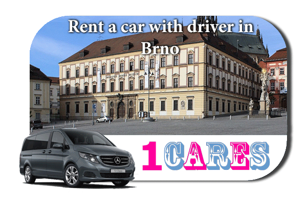 Hire a car with driver in Brno