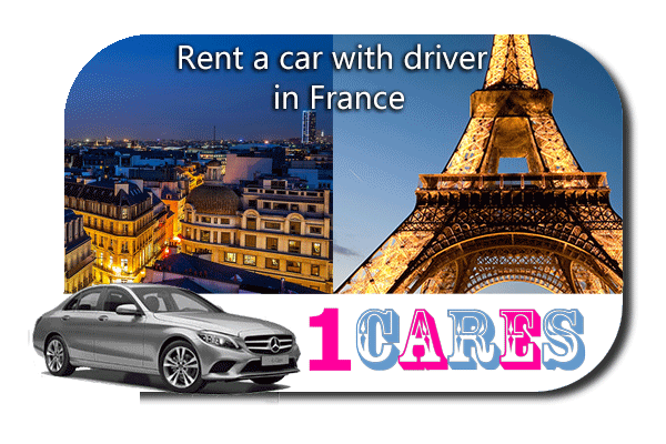 Rent a car with driver in France