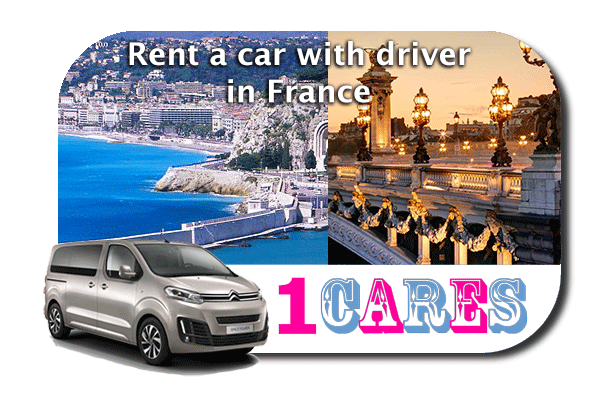 Rent a car with driver in France