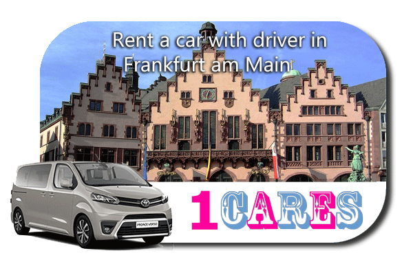 Hire a car with driver in Frankfurt
