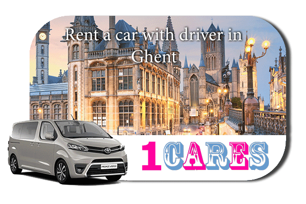 Hire a car with driver in Ghent