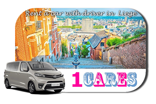 Hire a car with driver in Liège