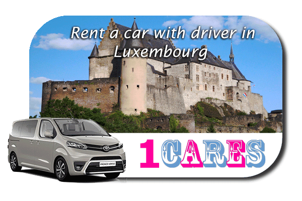 Hire a car with driver in Luxembourg