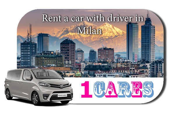 Hire a car with driver in Milan