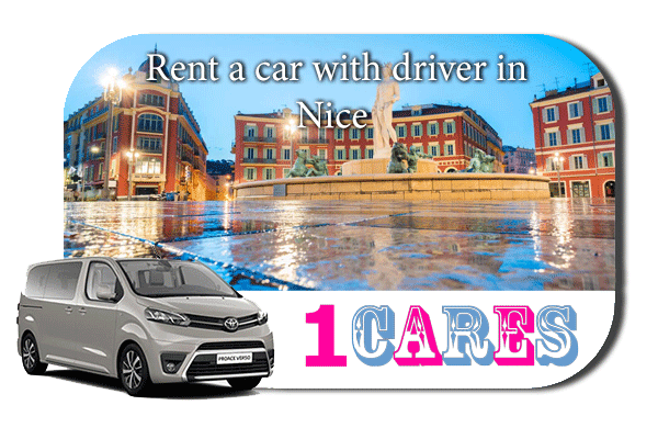 Hire a car with driver in Nice