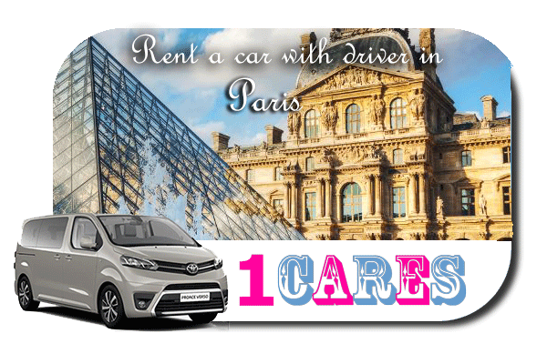 Hire a car with driver in Paris
