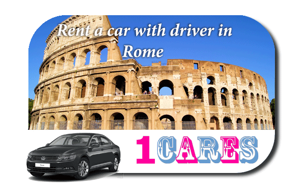 Rent a car with driver in Rome