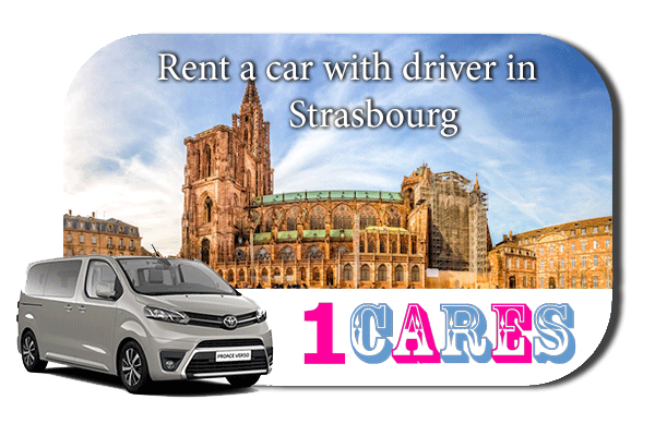 Hire a car with driver in Strasbourg