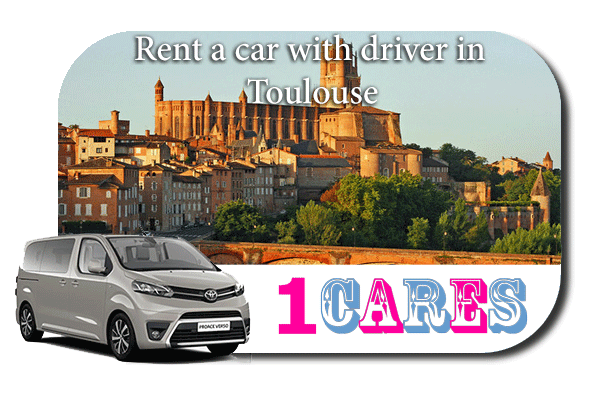 Hire a car with driver in Toulouse