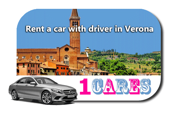 Rent a car with driver in Verona