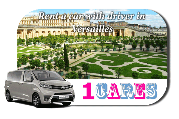 Hire a car with driver in Versailles