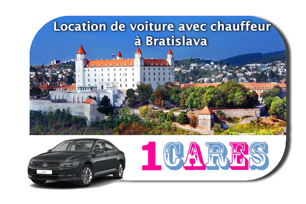 Location de voiture avec chauffeur à Bratislava