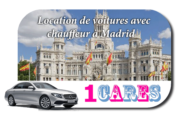 Location de voiture avec chauffeur à Madrid