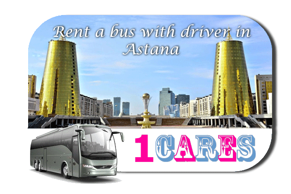 Rent a coach with driver in Astana