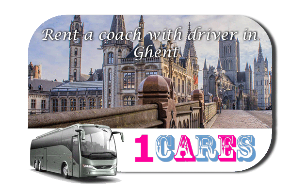 Rent a coach with driver in Ghent