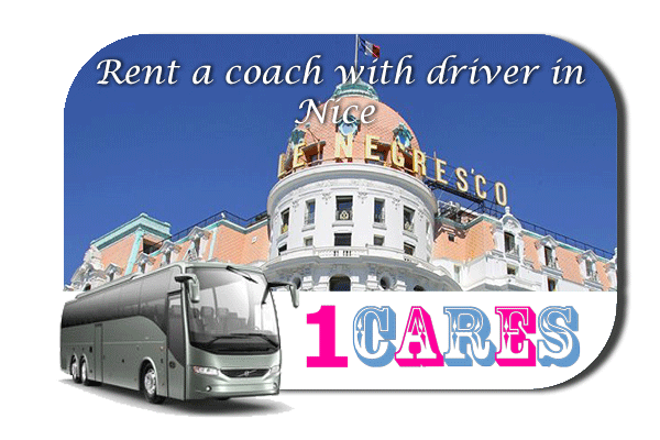 Rent a coach with driver in Nice
