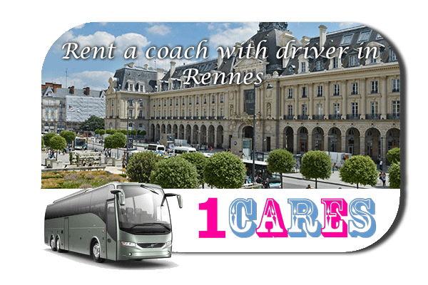 Rent a coach with driver in Rennes
