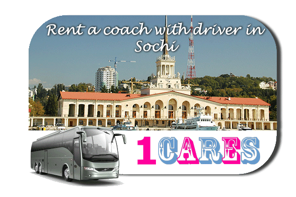 Rent a coach with driver in Sochi