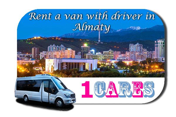 Hire a van with driver in Almaty
