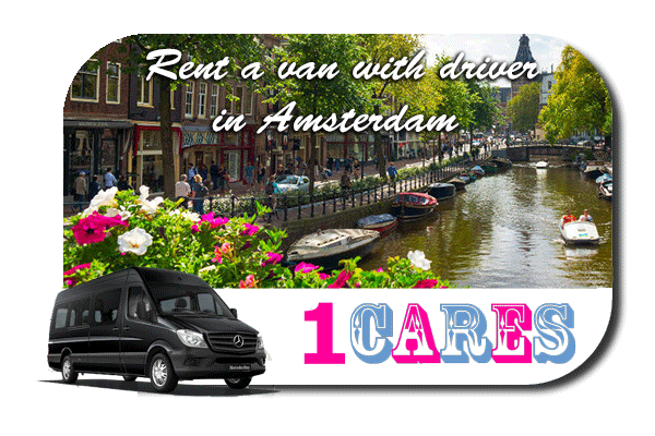 Rent a van with driver in Amsterdam