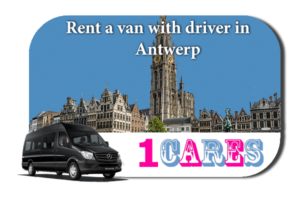 Rent a van with driver in Antwerp