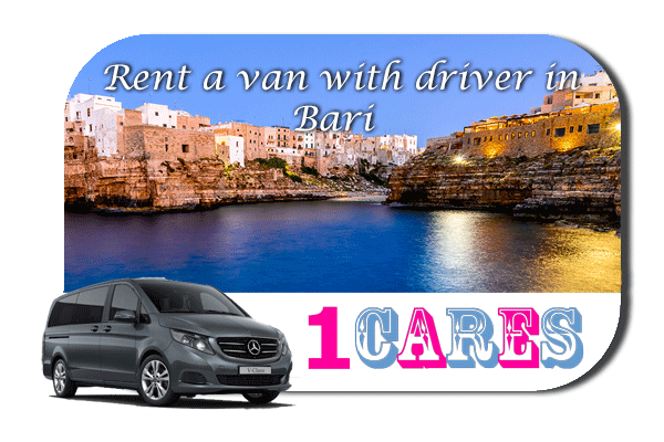 Hire a van with driver in Bari