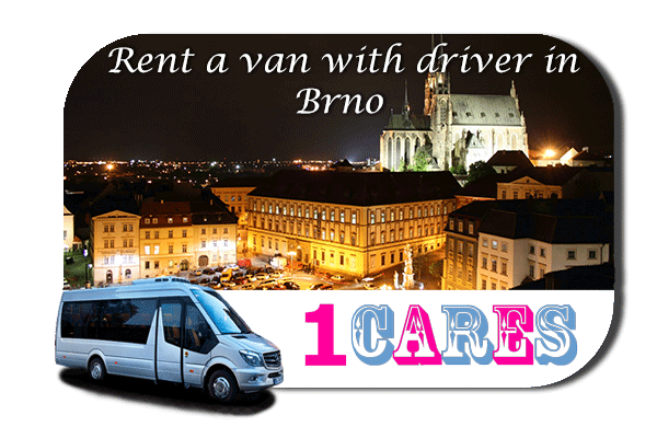 Hire a van with driver in Brno