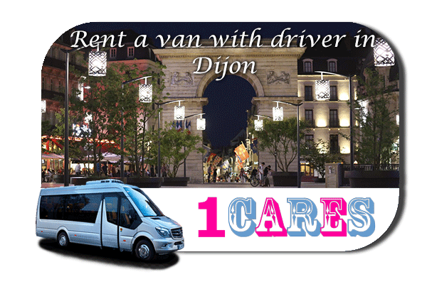 Hire a van with driver in Dijon