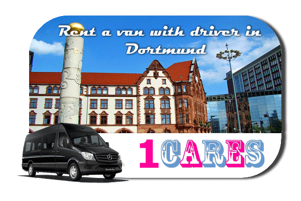 Rent a van with driver in Dortmund