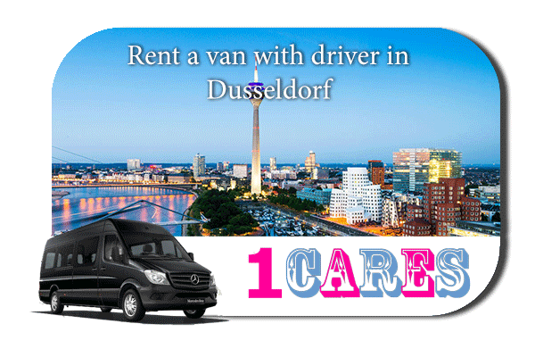 Rent a van with driver in Düsseldorf