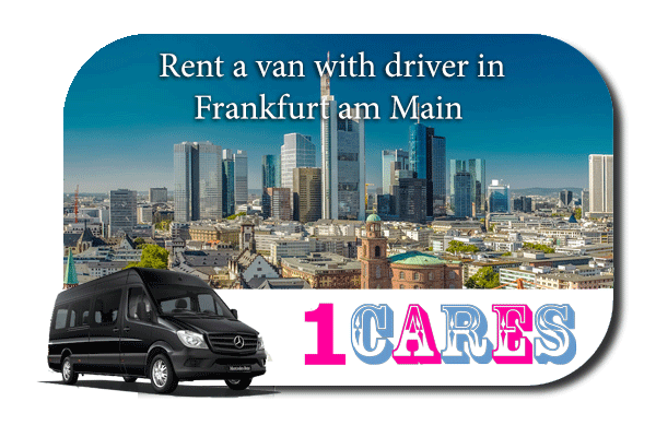Rent a van with driver in Frankfurt
