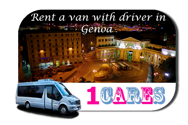Hire a van with driver in Genoa