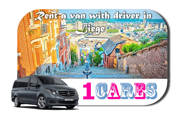 Hire a van with driver in Liège
