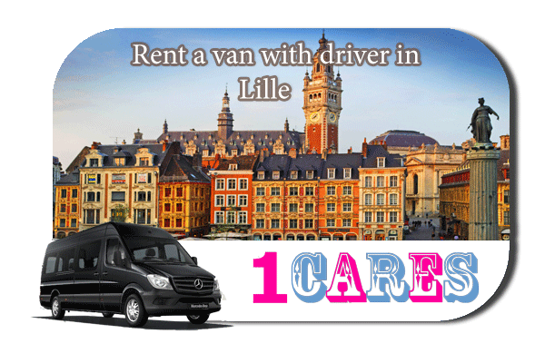 Rent a van with driver in Lille