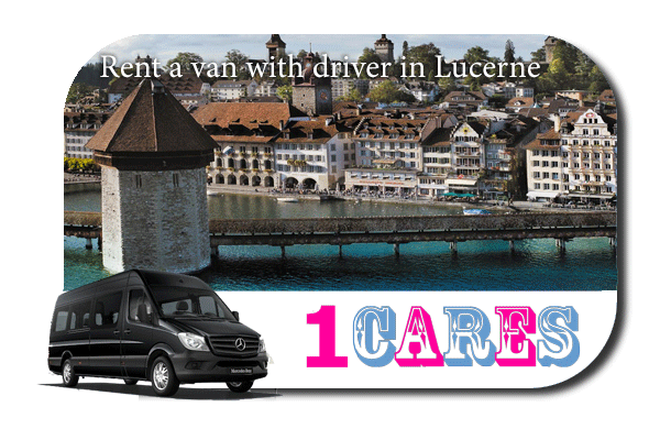 Rent a van with driver in Lucerne