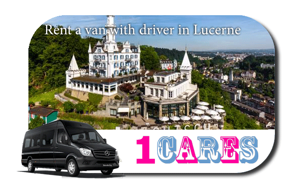 Hire a van with driver in Lucerne
