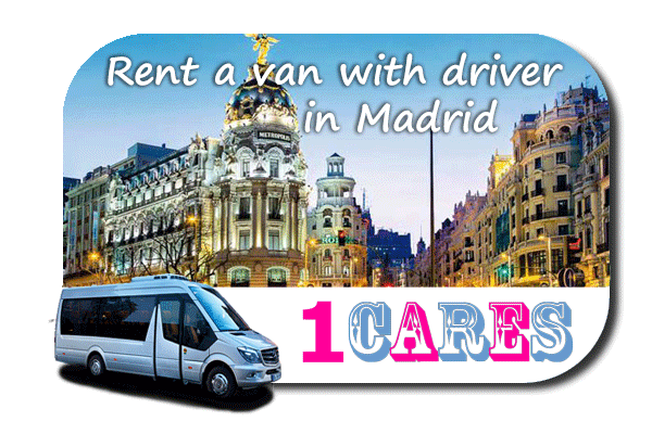 Rent a van with driver in Madrid
