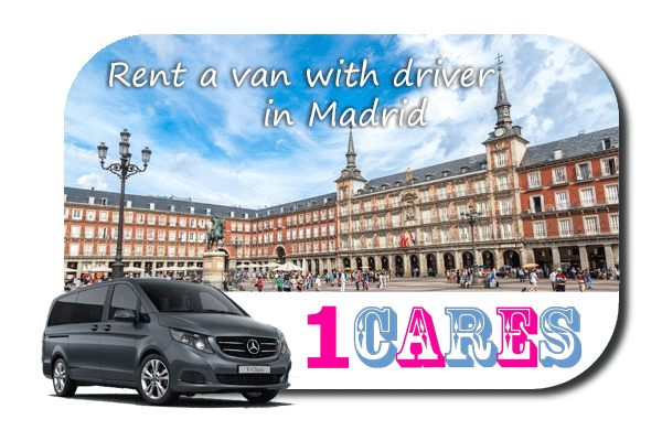Hire a van with driver in Madrid