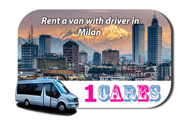 Hire a van with driver in Milan
