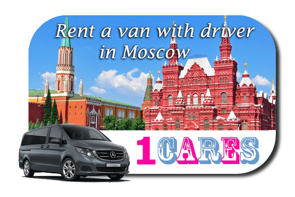 Hire a van with driver in Moscow
